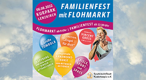 Familienfest mit Flohmarkt im Kurpark in Lenzkirch am 06.08.2022